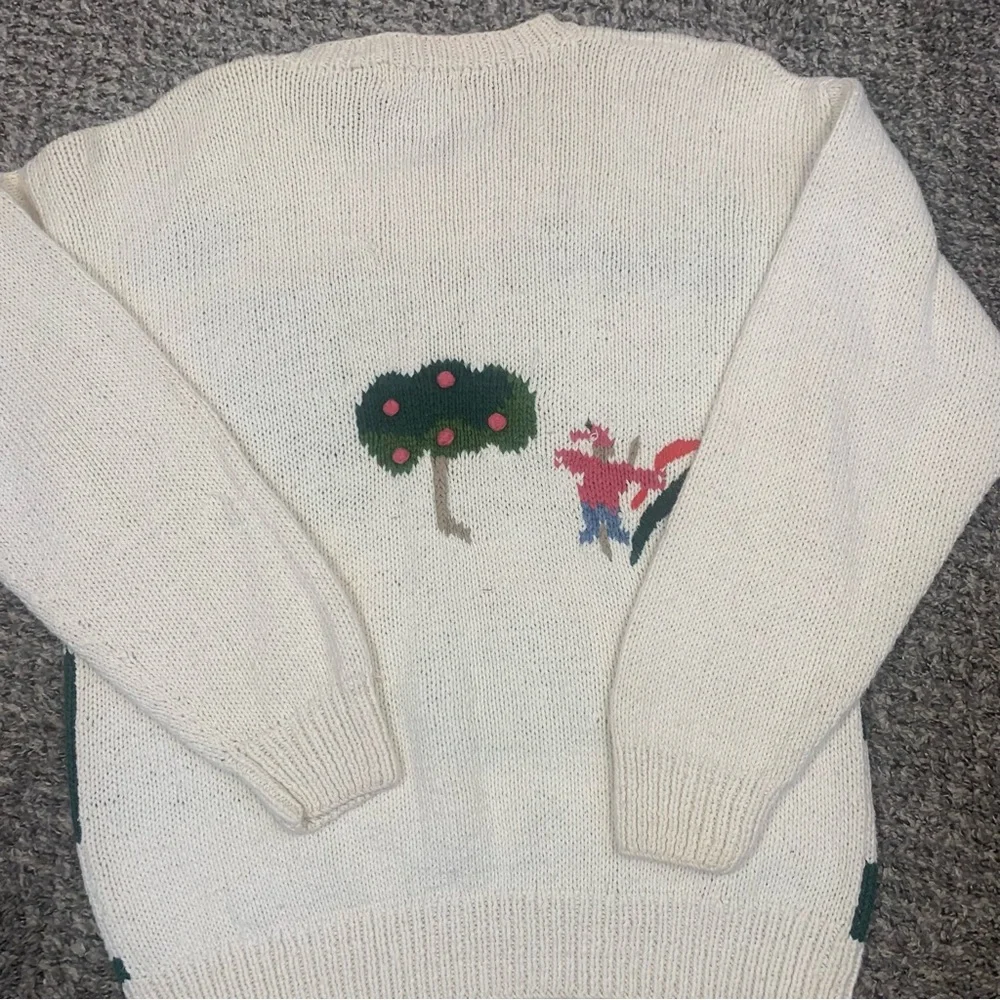 VTG Robert Scott Novelty Farm Stand Sweater - Picture 10 of 14